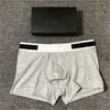 Мужские дизайнеры для дизайнеров Sexy Classic Mens Boxer повседневная шорты нижнее белье дышащее хлопковое нижнее белье 3 шт.