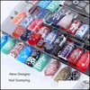 Decals Salon Health & Beautynail Stamp Plate Stencils Stickers Snowflake Flower Animals Letters Owl Gel Polish Stam Templates Diy Nail Art M