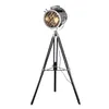 Lâmpadas de chão vintage retro tripé lâmpada de prata dourado dourado showlight industrial estúdio criativo levantamento nórdico loft