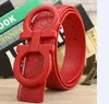 Fashion Big buckle genuine leather belt with box designer belts men women high quality new mens belts