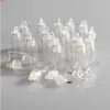 11 * 22 * ​​7mm 1 ml mini frascos transparentes de vidro transparente com tampa de borracha de vedação frascos vazios jars deseja 100 pcs / lothigh qty
