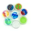 10ml Swirl Split Stash Jar Wax Dab Oil Concentrate Herb Containers met silicone Inner Storage Flessen 4944 Q2