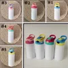 Sublimation 12oz Watter Bottle Definitely Straight Tumbler Sippy CupStainless Steel Kids Bottles Straw Cups MMA114