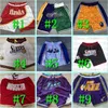 Basketball shorts Men S3xl JUST DON Edition Retro Mesh Team name Stitched Pocket Stitch City Teams Names Year Id Tags 014878689