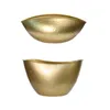 Ootdty Gold Metall Blume Pot Pflanzer Vase Sukkulente Pflanzenbehälter Ornament Home Decoration Innen im Freien 2107128568824