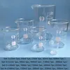 Suprimentos de laboratório Copo de vidro de borosilicato de alta qualidade 1 conjunto todos os tamanhos formulário 3.3 com graduação