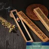 Retro Boeddhisme Hout Woondecoratie Wierook Houder Censer Joss-Stick Ingevoegde Houten Ash Catcher Aromatherapy Gereedschap Handcrafts Gift Factory Prijs Expert Design Quality