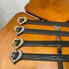 Belt for Woman Designer Heart-shaped Needle Buckle Design Man Womens Belts Genuine Cowhide 14 Color Top Quality