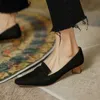 ALLBITEFO haute qualité doux en cuir véritable femmes talons hauts mode femmes confortables talons chaussures à talons hauts marche chaussures de base 210611