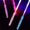 Glow Sticks LED Party Christmas Magic Wand Stick Knipperende Concert Holiday Decor levert Home Snowman Xmas Must-Haves! C3