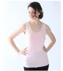 Women's T-Shirt Female Summer Thread Plus Fat Size Person Casually Cut U-Collar Refreshing Breathable Seamless Vest Casual Home Clothing