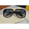 Luxus-Designer-Sonnenbrille Evidence Z0350W Schwarzgold/Grautöne Sonnenbrile des de soleil Herren mit Box Herren-Sonnenbrillen der Marke Im Angebot