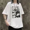 T-shirt da uomo Unisex Akatsuki Harajuku Cool Giapponese Anime Giapponese Stampa manica corta T Shirt uomo Streetwear T-shirt Casual T-shirt Cartoon Tops