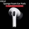 PZOZ para airpods pro ear tips Memory Foam Ear Tips Buds Bluetooth Wireless Case Fones de ouvido Soundof Earplug 1:1