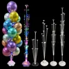 Décoration de fête Ballon Stand Titulaire Colonne Confettis Ballons Joyeux Anniversaire Ballon Enfants Baby Shower Mariage