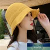 Brand New Summer Straw Hat Women Fashion Travel Panama Female Trend Bucket Hat Lady Sunshade Breathable Sun Caps Factory price expert design Quality Latest Style