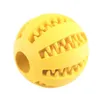 7cm 5cm Pet Dog Leksaker Boll Rolig Interaktiv Elasticitet Chew Toy Landooth Clean of Food Extra-tufft gummi