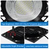 LED Flood Light met US EU Plug Reflector Floodlights IP66 Waterdichte aluminium 50W Werklampen Indoor Outdoor Wandlamp