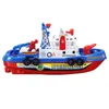 BAMBINI ELETTRIC Fireboat giocattolo bambini salvataggio acqua spray musicale musica bagno bath toy boygirls regalo