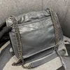 Frauen Tasche Tasche Handtasche Geldbeutel Öl Wachs Leder Schulter Messenger Cross Lods Bags 28 cm