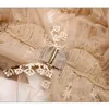衣類セクシーなムースの女性睡眠ネットローブスルーメッシュシンソフト刺繍長いドレスブラックホワイトウェディングファッションヤング21092