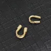 Beadsnice Gold Filled 14k Wire Guardians Crimp Beads Componenti metallici risultati di gioielli