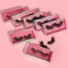 Summer New Style Silk Eyelashes 8mm 12mm 15mm Längd Faux Mink Lashes With Box 3D Eyelashes7962763