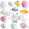 2021 Fidget Speelgoed Squishy Zachte Speelgoed Leuke Animal Antistress Slow Rise Relief Relax Druk Gift Ball Brealsct Sticky