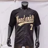 Jerseys 2021 NCAA College Baseball WS Vanderbilt Commodores Jersey 22 Jack Leiter Dansby Swanson Walker Buehler Chris McElvain Devin Futrell Davis Diaz TJMc Kenzie