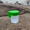 Acessórios para fumar Armazenamento de vidro plástico LED ARQUECIMENTO ARQUECIMENTO ARMAZENAMENTO DE ARMAZENAMENTO JAR VISUALIZANDO O CONTÊNCIO DE ERVÃO DE ERVAÇÃO DE ERVAS DE ERVAÇÃO DE ERVÃO DE ARMA 155ML Caixa multi-uso da garrafa da caixa de comprimidos