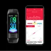 20 * 43mm Dial Mens Wamss Zegarki EKG Zespół Elektrokardiogram Ciśnienie krwi Tętno Monitor Smart Watch Bluetooth Bransoletka