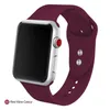 Slim Braps для Apple Watch Band 40 мм 44 мм 38 мм 42 мм мягкий спортивный силиконовый браслет серии IWATCH 3 4 5 6 SE7 45 мм 41 мм