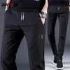 Jantour Brand Jesień męskie spodnie dorywczo mężczyźni spodnie męskie spodnie Slim Fit Work Elastyczny talia jogging spodnie plus rozmiar 28-38 211112 \ t
