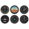 Zestaw 6 samolotów Avionics Instruments Coverers Samolot Latający Gages Panel Lotniczy Navigator Home Decor Pilot Prezent 210817