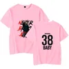 T-shirt da uomo Estate YoungBoy Never Broke Again T Shirt Harajuku Boy girls Maniche corte Uomo Donna Bambini Streetwear T-shirt C255L