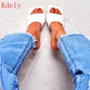 Yaz kadın sandalet kare ayak parmağı bayan topuk katırlar seksi ince yüksek topuklu sandalet terlikleri kadın moda kadın ayakkabı 9cm büyük boyutu x0526