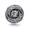 Groothandel Mix Rhinestone Snap Knoppen Sluiting 18mm Metalen Decoratieve Vintage Button Charms voor DIY Snaps Sieraden Bevindingen Fabrieksleveranciers