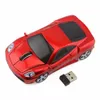 Fashion 3D Mini Sports Car USB Mouse 2.4GHZ Wireless Racing Sport Car Cordless Gaming Mouse Wireless Optical Mice for Laptop/Computer Gadget