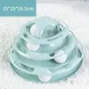 4 Levels Cat Toy Tower Tracks Toys Interactive Intelligence Training Amusement Plate Pet Products Tunnel 210929