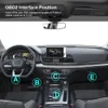 V309 OBD2 Code Reader OBD 2 Scanner OBDII Auto Acessórios Display Digital Elm 327 Carro Ferramenta de diagnóstico