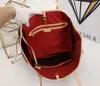Fashion Womens Totes Bags Top Ladies Bag Two Piece Set Large Capacity 40CM Handbag Purse With Serial Code