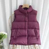 Schinteon Women Ultra Light Down Vest Повседневная Тонкий Жилет 90% Белый утка вниз по прибытии Gilet 210819