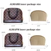 For Alma BB bag Insert Organizer Makeup Small Handbag Organize Inner Purse Portable Cosmetic bing Shell bag organizer Christmas 211025