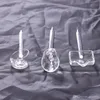 Quartz Carb Caps Dab Rigs Banger Pour Domeless Nails Fit 18mm 23mm Autres accessoires pour fumeurs