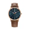 Polshorloges Fashion Men kijken Lumble Stijlvol topmerk Yazole Ceasuri Casual Clock Leather Band Quartz Hodinky Montre Homme