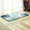 Huishoudelijke rechthoekige vloermat groothandel microfiber Europees getuft tapijt thuis badkamer absorberende antislip mat deur mat 210622