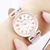 Dameshorloges Modetrend Student Horloge Dames Koreaans Casual Digitaal Riemhorloge A Watches282Z