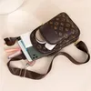 Модная мужская нагрудная сумка Сумочка Crossbody 7708 Рюкзак Наплечные сумки ранцы Сумки-мессенджеры Черная сетка Дизайнерский кошелек Хранение мобильного телефона Мужской кошелек Сумки