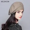 gorra de invierno femenina
