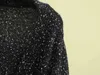 Långärmad Höst Vinter Korea Lös överdimensionerad Sweater Cardigan Snowflake Coat Kvinna Toppar 9023c 210420